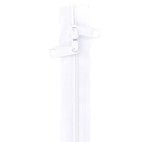 Zipper 40" Double Slide - White