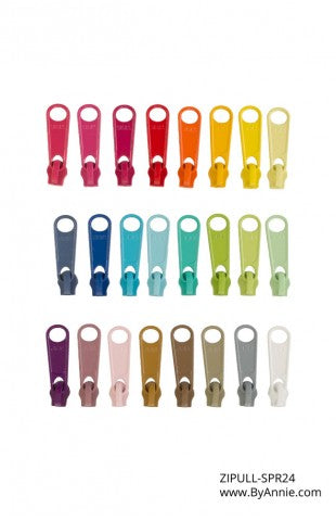 Zipper Pull Set - Spring