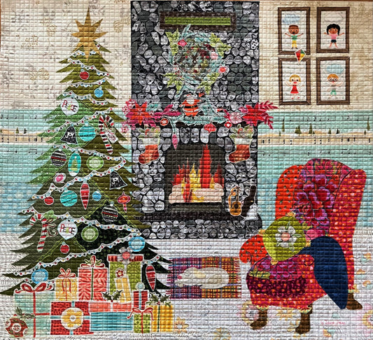 A Merry Little Christmas Collage Pattern