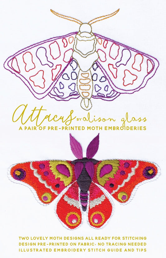 Attacus Embroidery Pattern