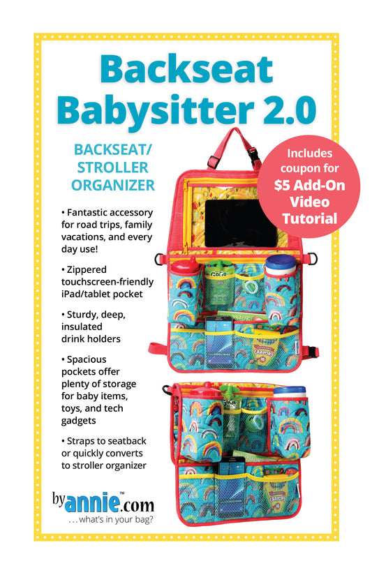 Backseat Babysitter 2.0 Pattern - ByAnnie