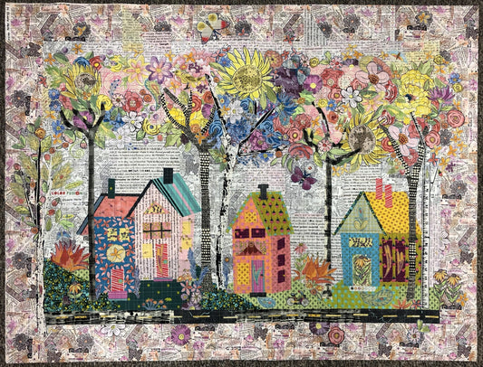 Birch Street Collage Pattern
