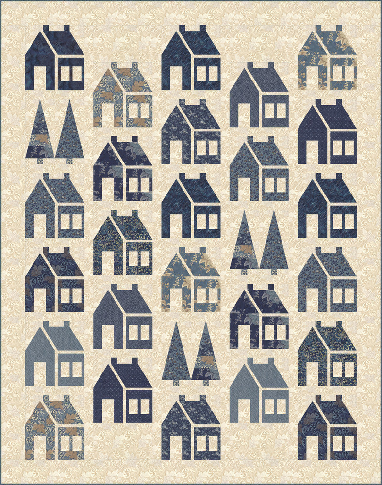 Blue Barn Pattern