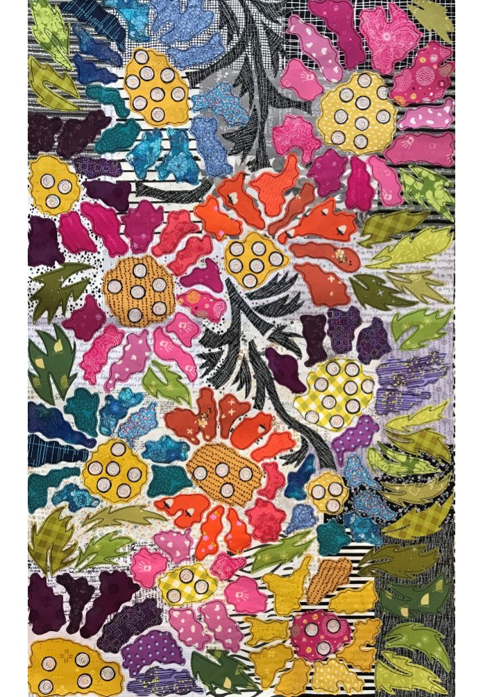 Boho Blooms Block #3 Pattern