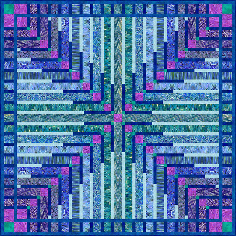 Crossed Feathers Pattern