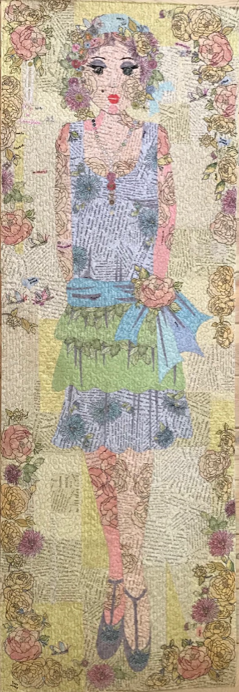 Daisy Fey Collage Pattern