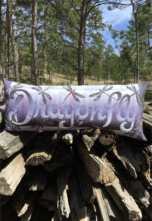 Dragonfly Bench Pillow Pattern
