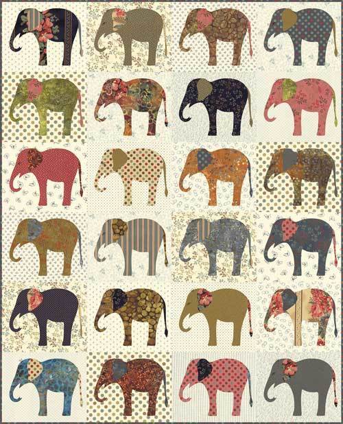 Elephants Pattern