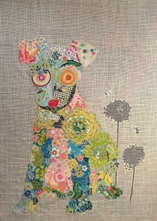 Emerson Puppy Collage Pattern