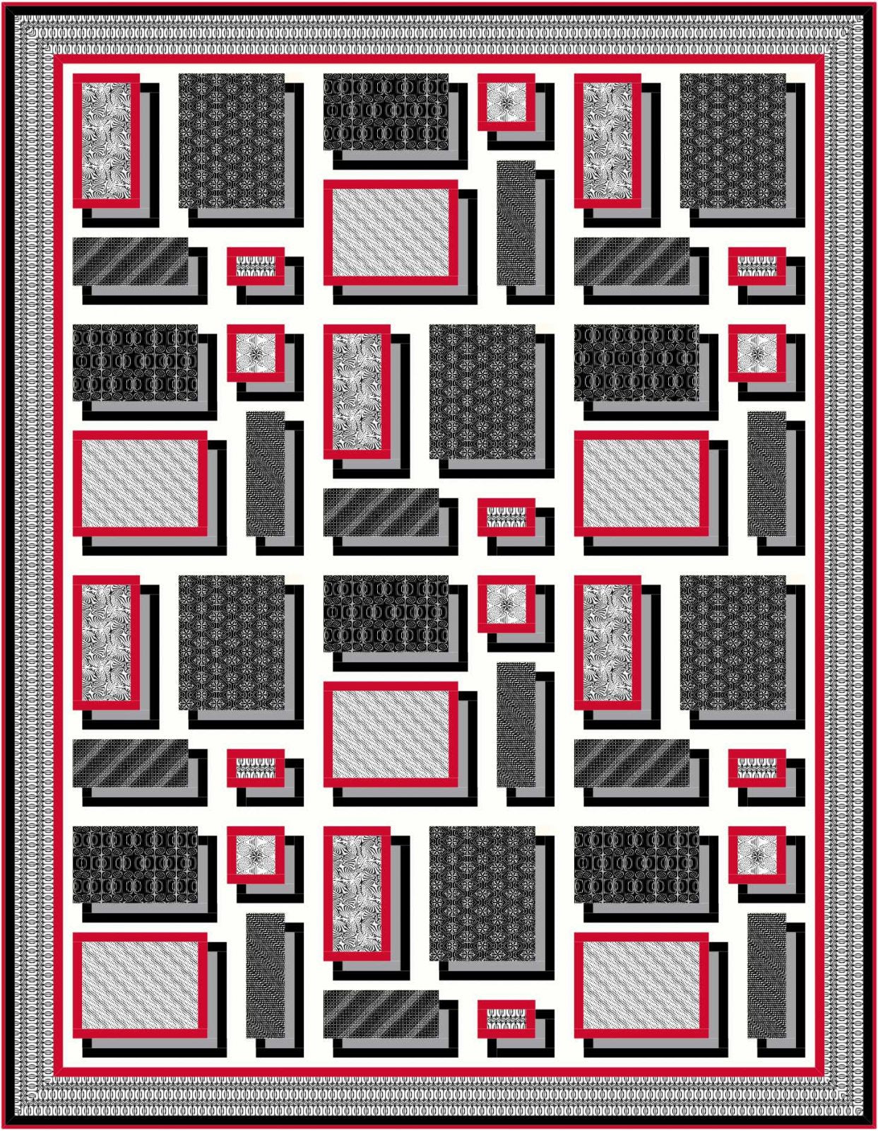 Floating Frames - The Fabric Addict