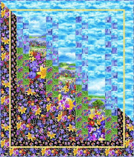 Fractured Four Patch - The Fabric Addict