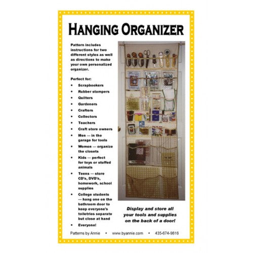 Hanging Organizer Pattern