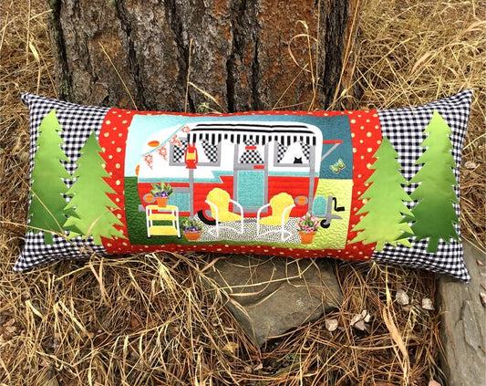 Happy Glamper Bench Pillow Pattern