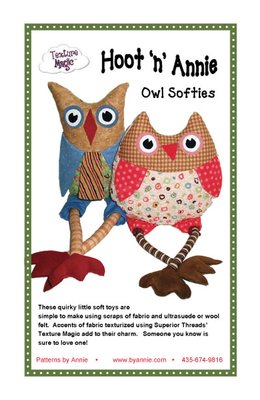 Hoot 'n' Annie Owl Softies Pattern