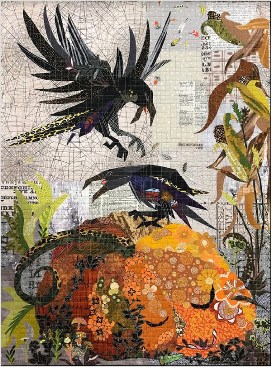 Jack Pumpkin Collage Pattern
