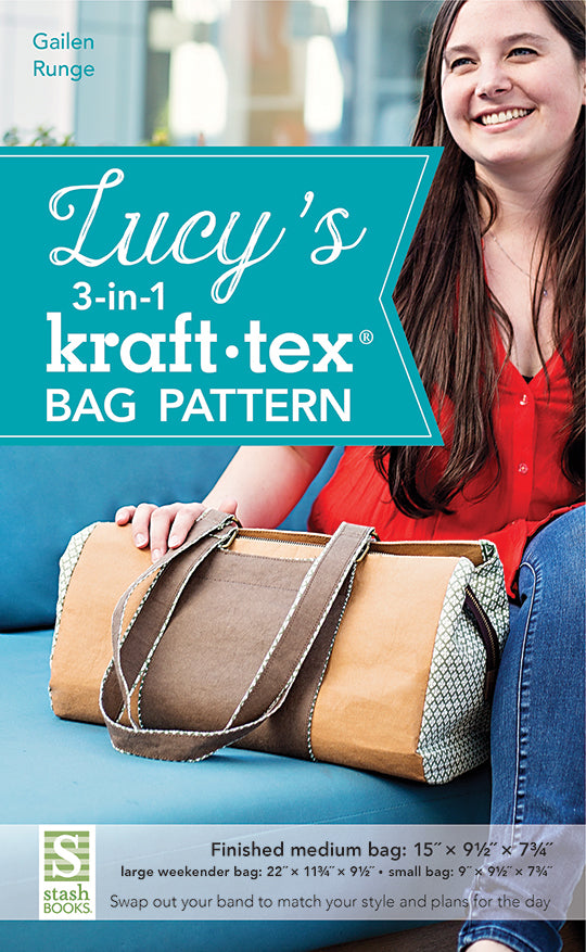 Lucy's 3-in-1 Kraft-Tex Bag pattern - C&T