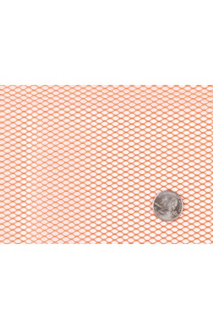 Mesh Fabric 18 x 54" - Pumpkin