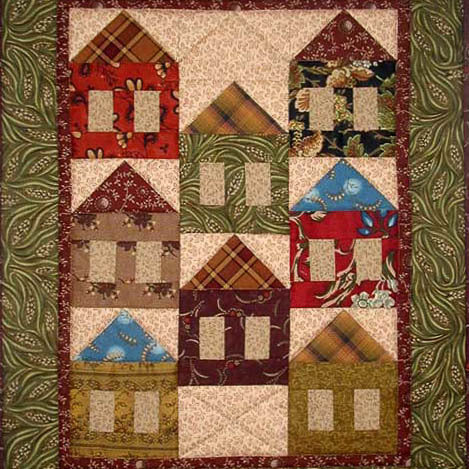 Mini House Quilt