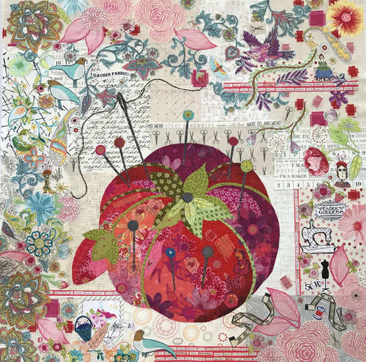 Mini Pincushion Collage Pattern