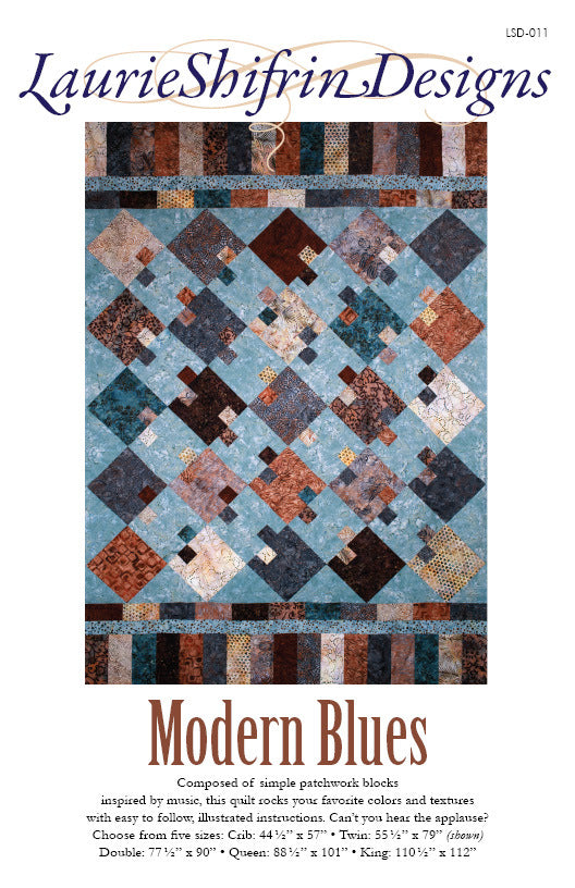 Modern Blues Pattern