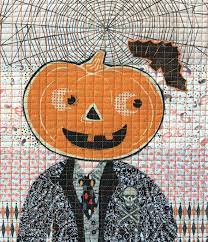 Mr. Pumpkinhead Teeny Collage Pattern