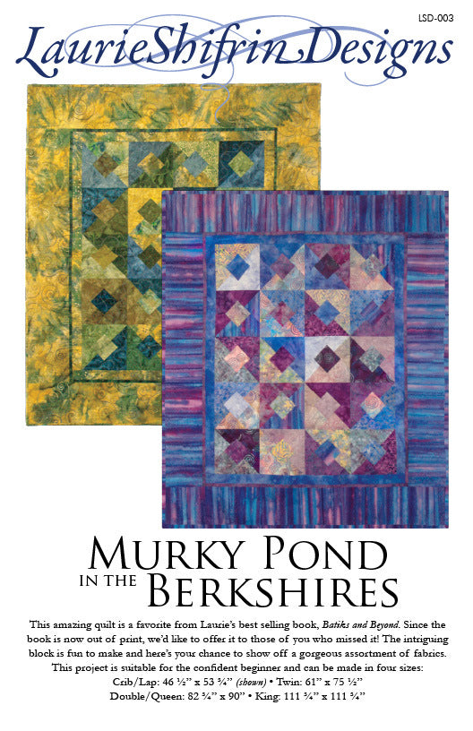Murky Pond in the Berkshires Pattern
