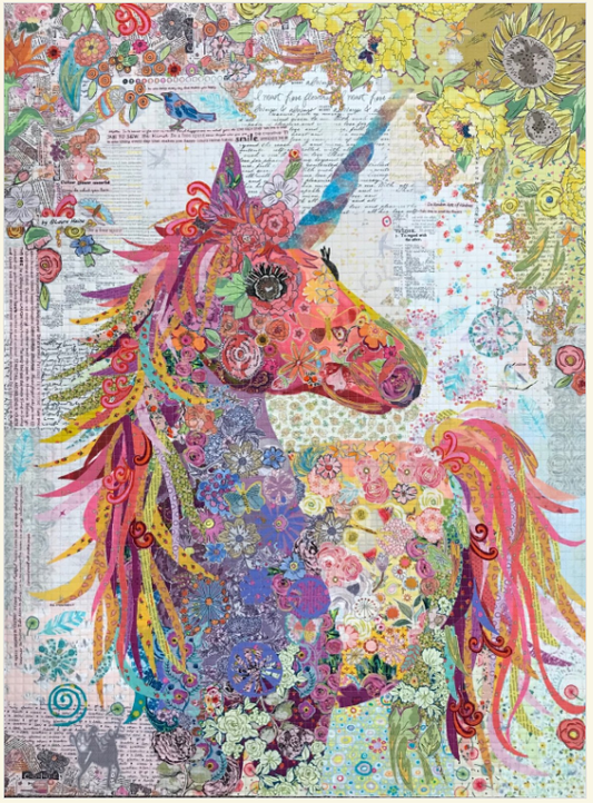Nola Unicorn Collage Pattern