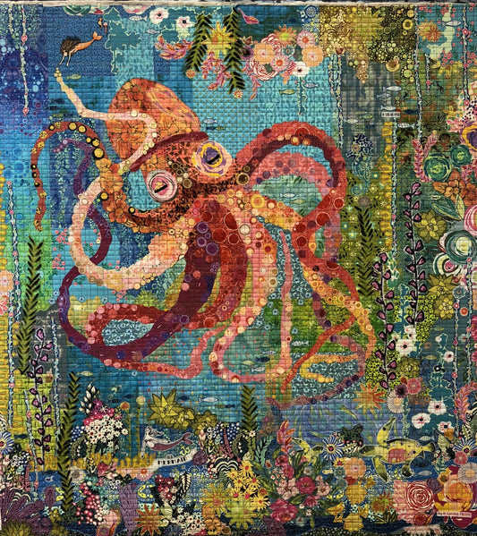Octopus Garden Collage Pattern