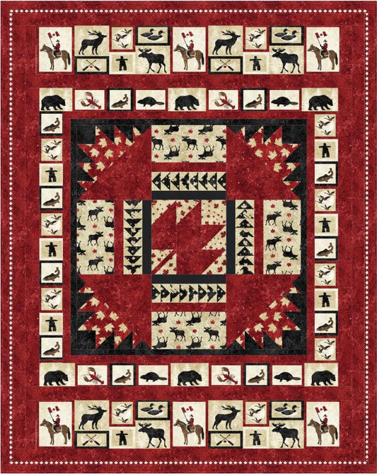 Oh Canada Quilt - The Fabric Addict