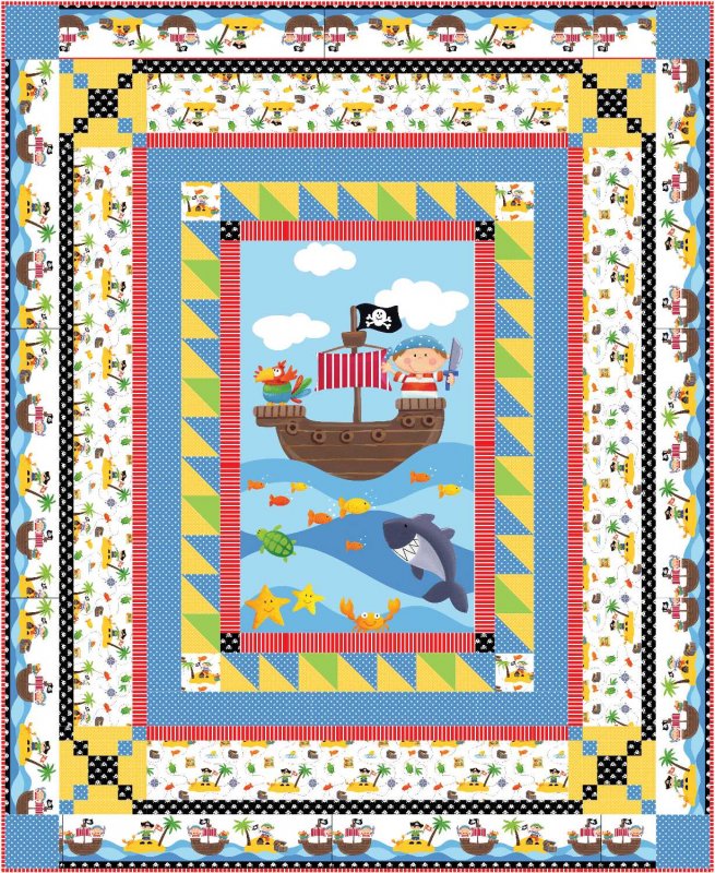 Panel Plus-Ahoy - The Fabric Addict
