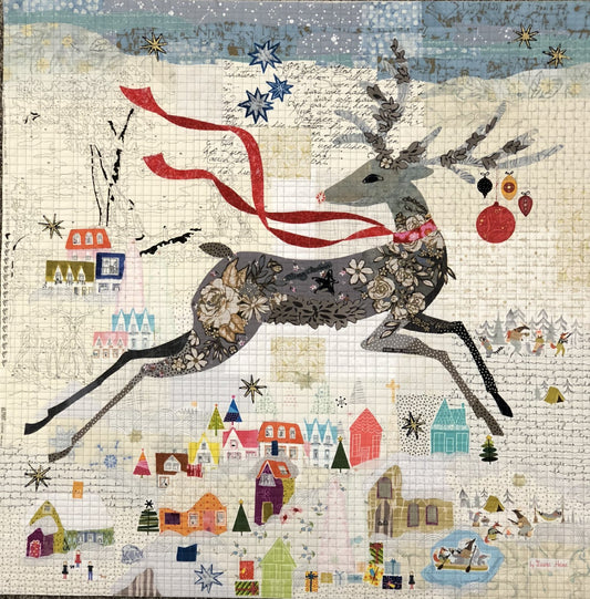 Peppermint Collage Pattern