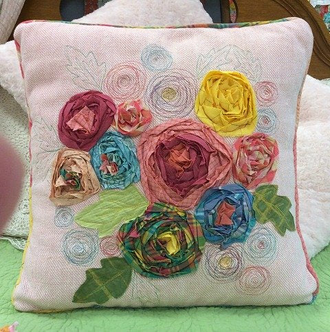Rosette Pillow Pattern