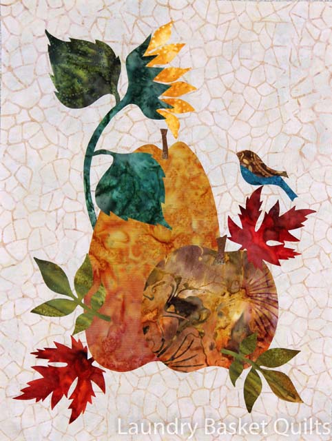 Seasonal Silhouette October Block 10