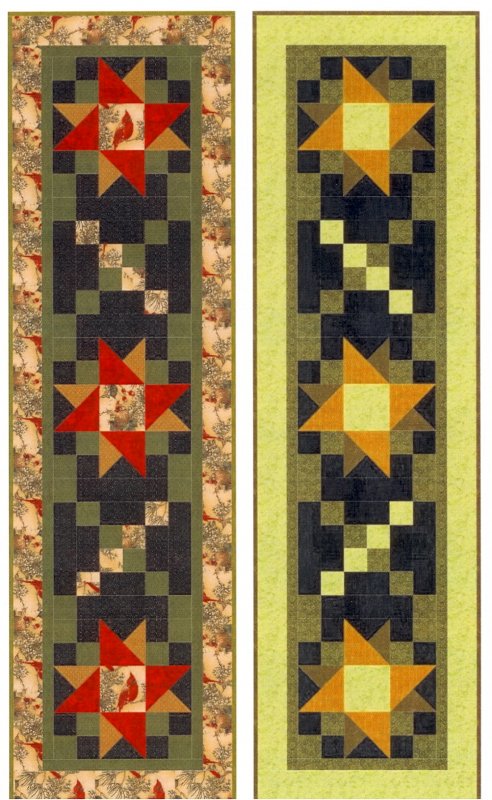 Shooting Stars Runner - The Fabric Addict
