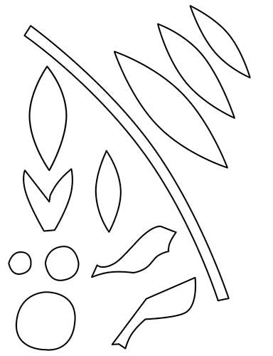 Simple Shapes Stencil