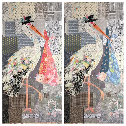 Special Delivery Stork Pattern
