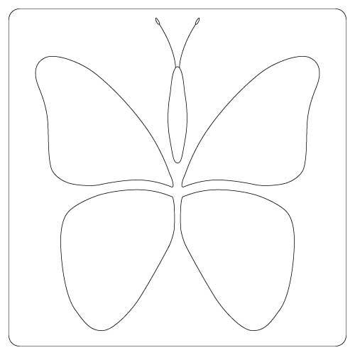 Stencil - Butterfly