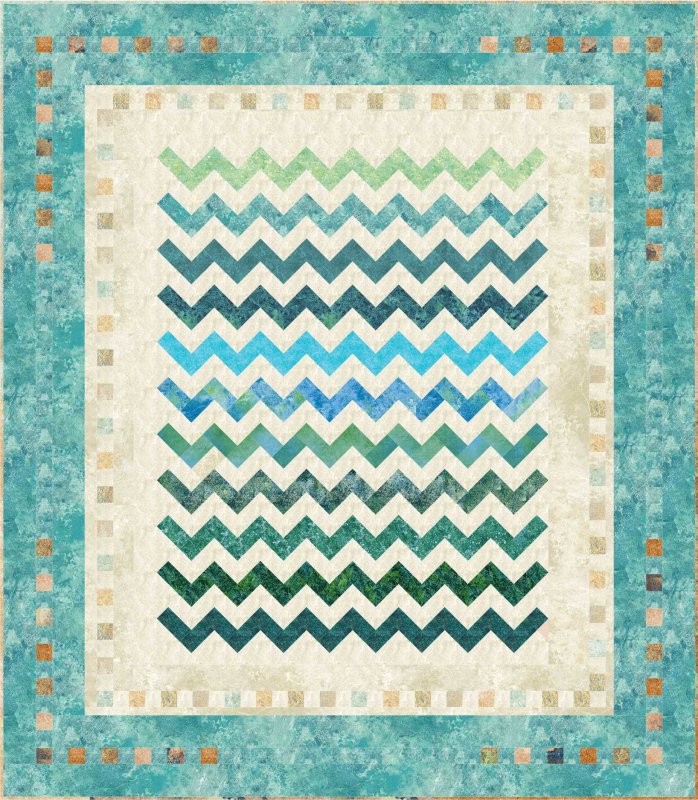 Strip Easy Chevrons - The Fabric Addict