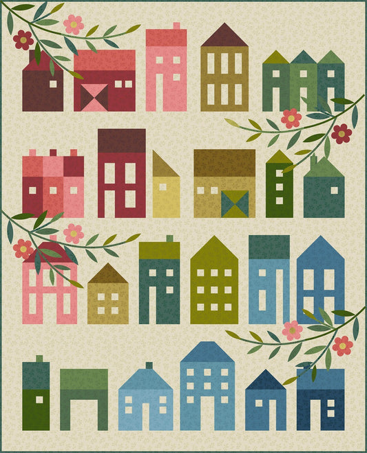 Summer Village Pattern - Laundry Basket Quilts