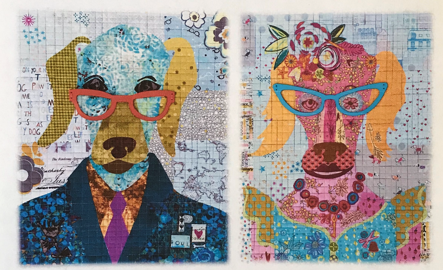 Teeny Tiny Collage Pattern Group #8 Pattern