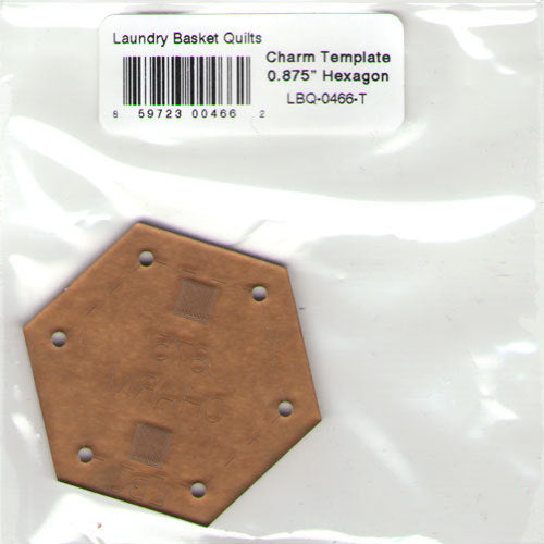 Template 7/8"  Hexagon