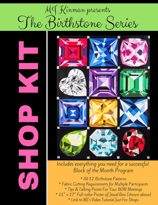 The Birthstone Series: 12 Birthstone Blocks