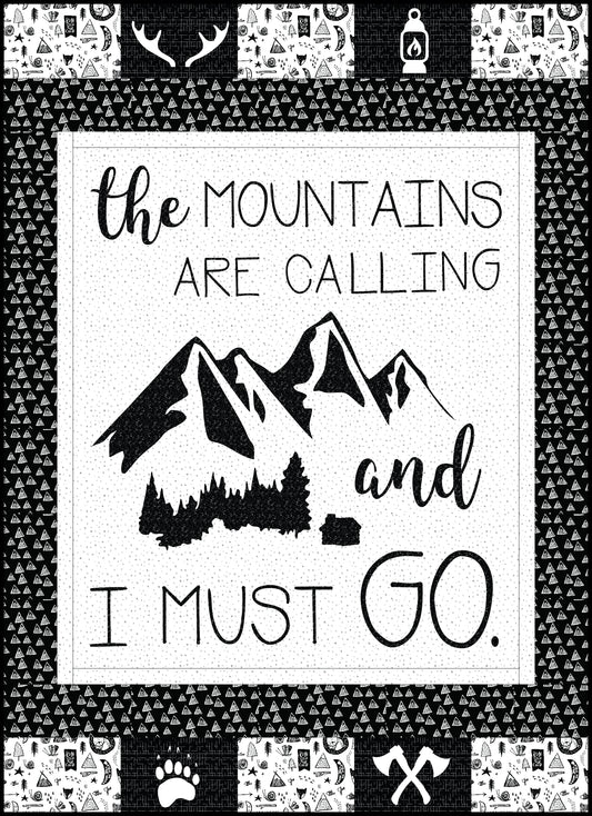 The Mountains are Calling Pattern