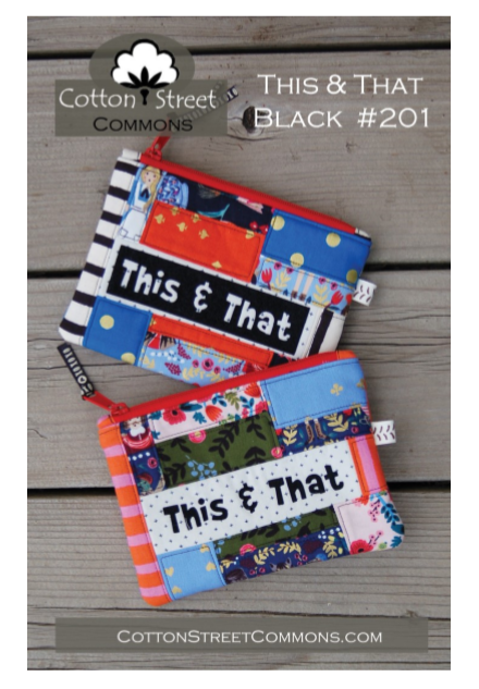 This & That - Black Pattern