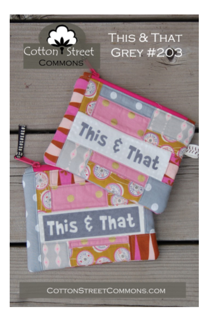 This & That - Grey Pattern
