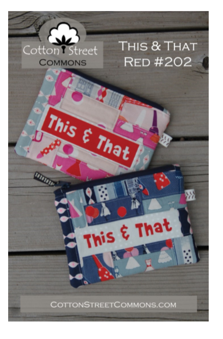 This & That - Red Pattern