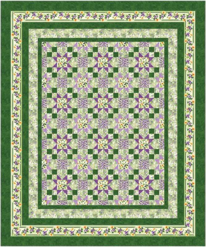 Watercolor Garden - The Fabric Addict