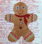 Whatevers #23 Gingerbread Man Pattern