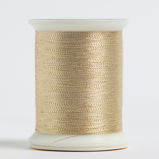 #002 LIGHT GOLD Metallic 500 yds.