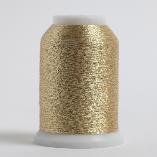 #002 LIGHT GOLD Superior Metallic 1090 yds.